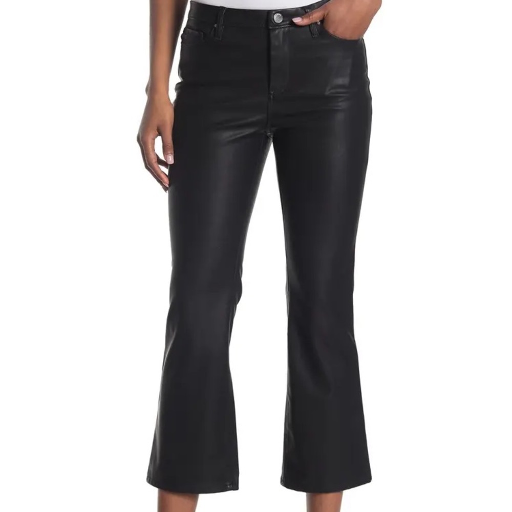 Blank NYC The Varick Vegan Faux Leather Pants in Daddy Soda
